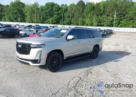 2023 Cadillac Escalade Esv 4Wd Sport из США, поврежденный, VIN 1GYS4NKL9PR495915